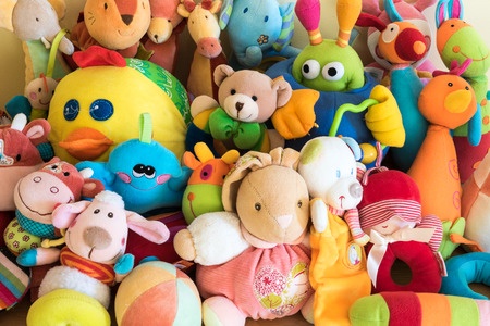 stuffed animal collection