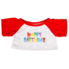 16" Happy Birthday Red T-Shirt