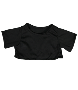 8" Black T-Shirt