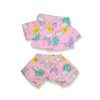 8" Pink Flannel Pajamas - Image 2