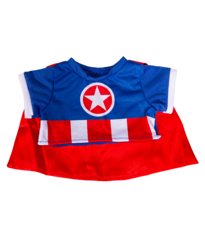 16" A Bear ican Hero Tee w/ Cape - Image 3