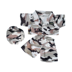 Army Camo Outfit for Stuffed Animals