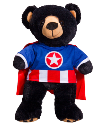 16" A Bear ican Hero Tee w/ Cape - Image 2