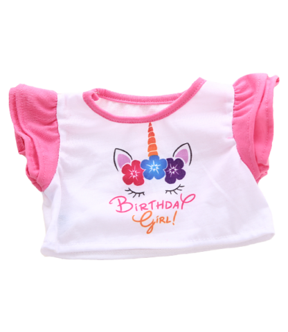 Birthday Girl Tee for Stuffed Animals