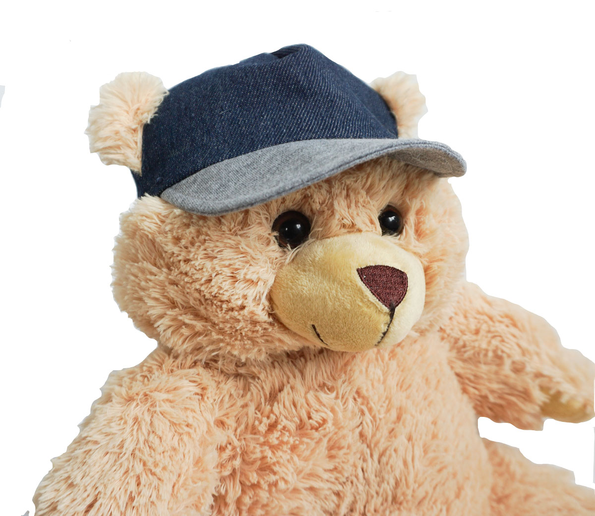 Denim & Gray Baseball Cap | Stuffed Animal Hats | The Zoo Factory