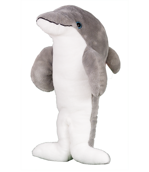 Stuffed animal dolphin top