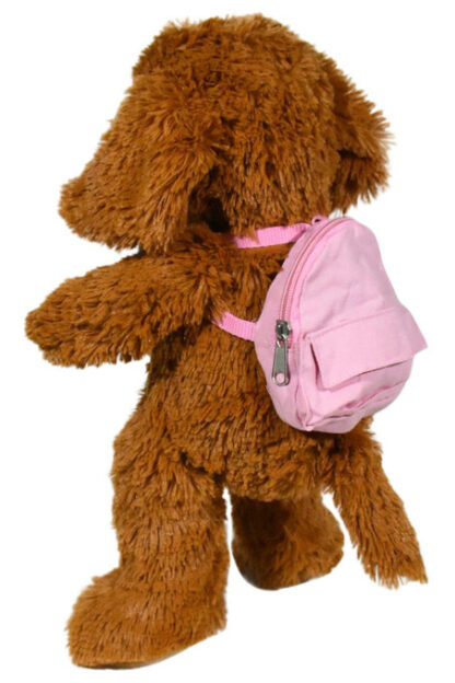 Pink Backpack for Stuffed Animals