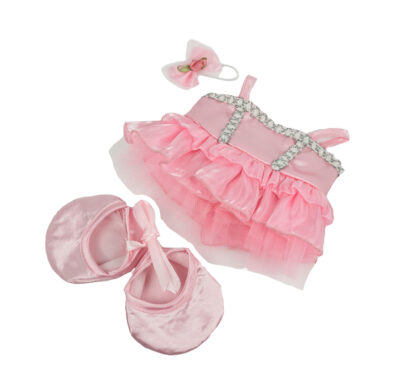 pink ballerina Outfit for Stuffed Animals