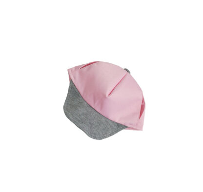 Pink and Gray Baseball Hat for 16" Stuffed Animal - Image 2