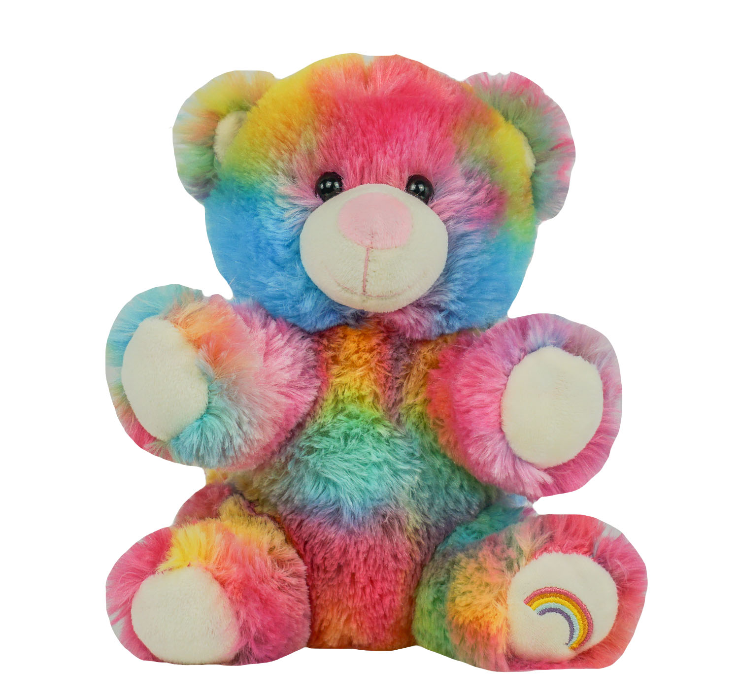 rainbow teddy bear