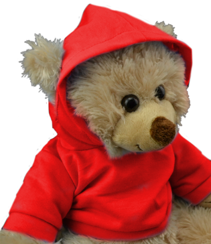 16" Red Hoodie - Image 2