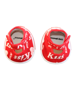 Red Kiss Shoes for Stuffed Animals
