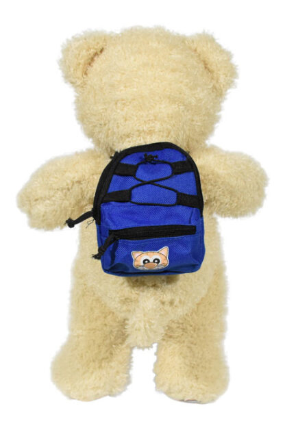 Royal Blue Back Pack for Stuffed Animals