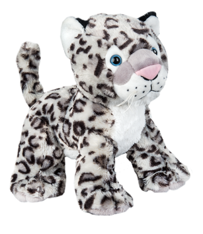8" Sophia Snow Leopard
