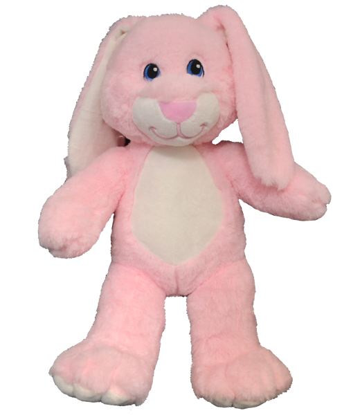 pink rabbit teddy