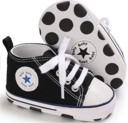 Black Tennis Shoes - 16" - Image 2