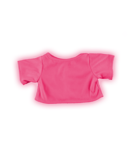8" Bright Pink T-Shirt
