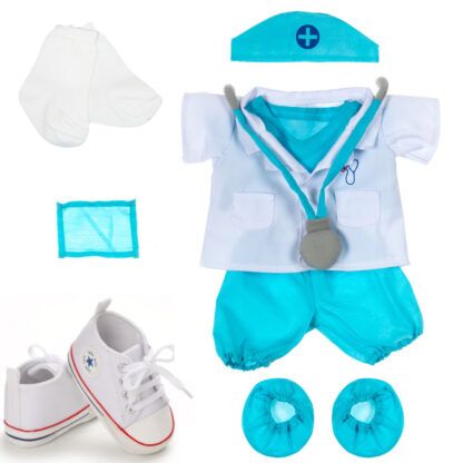 16" Dr. Lab Coat, Scrubs and Shoes
