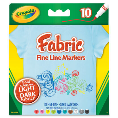 Fabric Markers - set of 10