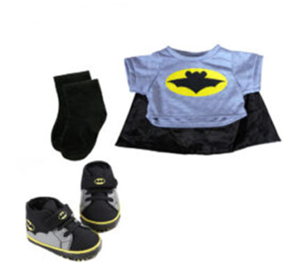 16" Bat Bear Outfit w/Shoes