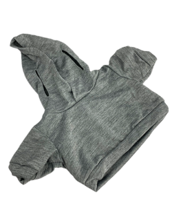 8" Gray Hoodie