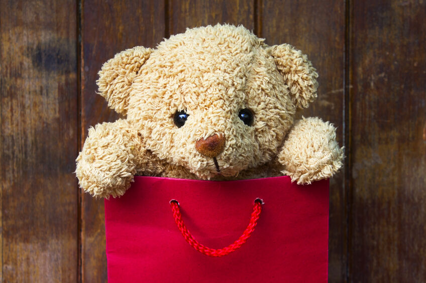 Pin on Teddy bear bag favors