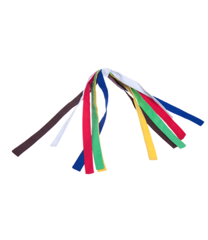 16" Martial Arts Uniform w/ 5 Color Belts - Image 2