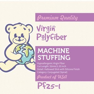 Polyfiber for Machine Stuffing - 25 lb Box - The Zoo Factory