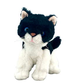 8" Salt and Pepper Cat