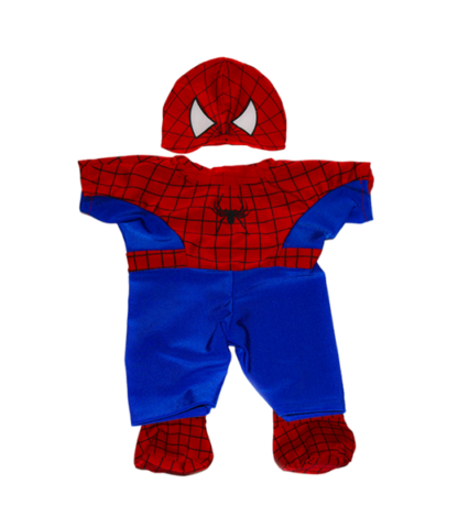 8" Spidey Teddy Costume