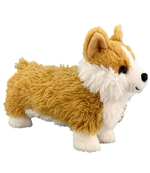 Caerwyn the Pembroke Welsh Corgi, 16 Inch Large Welsh Corgi Dog Stuffed  Animal Plush Dog