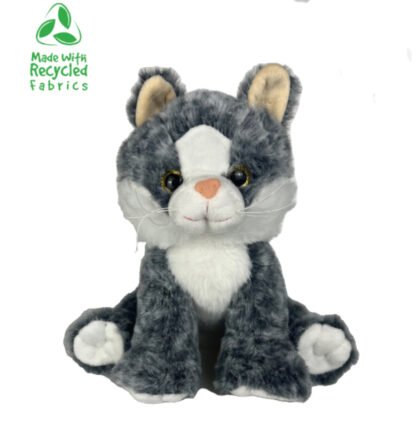 8" Grey Cat