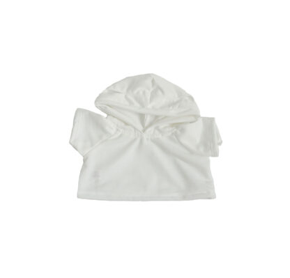 16" White Hoodie - BF