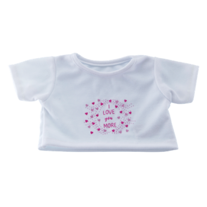 16" I Love You More T-Shirt