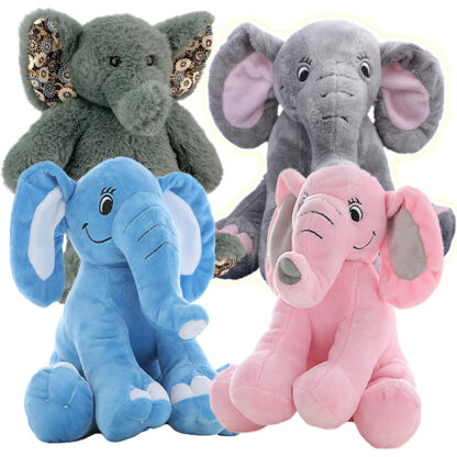 8" Elephant Four Pack<br>* Includes Stuffing *<br>