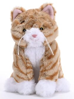 8" Orange Tabby Cat