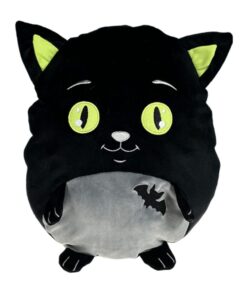 14" Boo the Black Cat Squishie <br>with glow in the dark eyes<br>*Stuffing Included* - Single