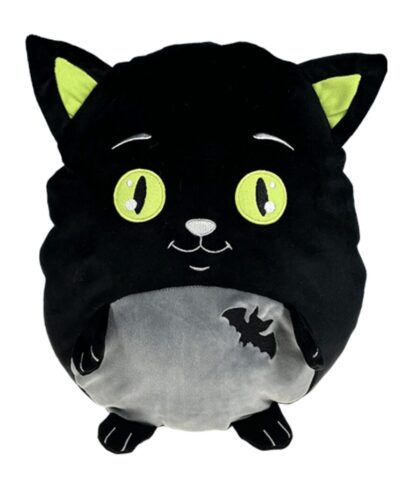 14" Boo the Black Cat Squishie <br>with glow in the dark eyes<br>*Stuffing Included*