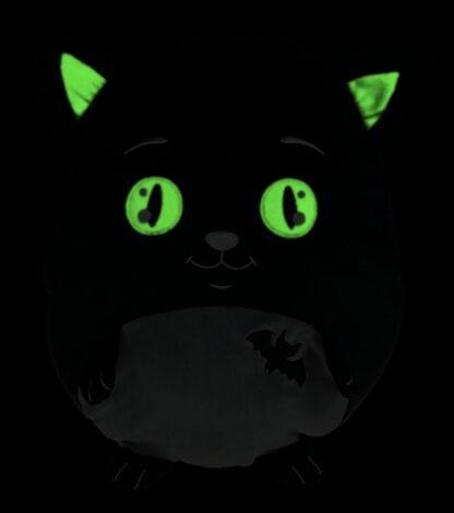 14" Boo the Black Cat Squishie <br>with glow in the dark eyes<br>*Stuffing Included* - Image 2