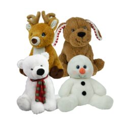 8" Holiday Friends Four Pack-<br>* Includes Stuffing *