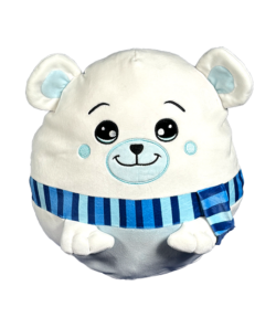 14″ Snowball The Polar Bear Stuffa Squishie <br>*Stuffing Included*