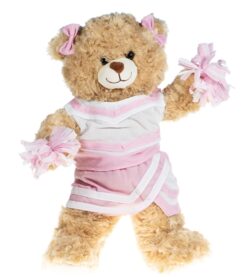 16" Pink and White Cheer Uniform