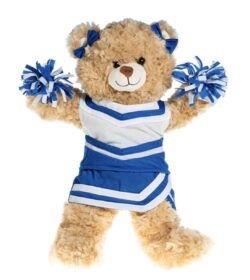 16" Royal and White Cheer Uniform